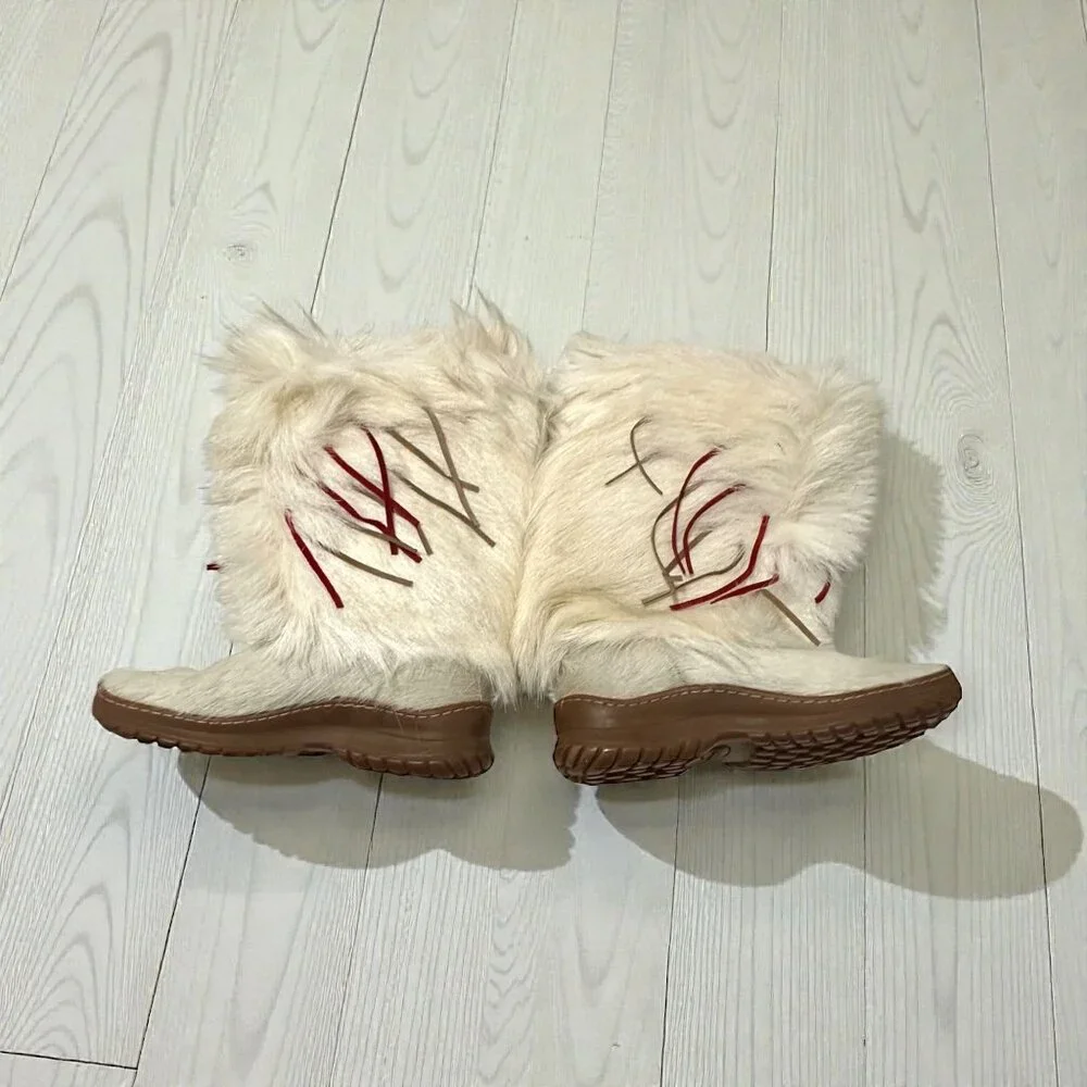 Pajar Vintage Après-Ski Fur Boots Made in Italy EU 39